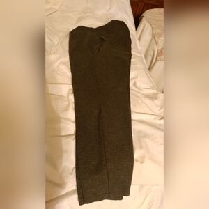 Matty M Dark Gray Pull-on Pants New Size Large (L)